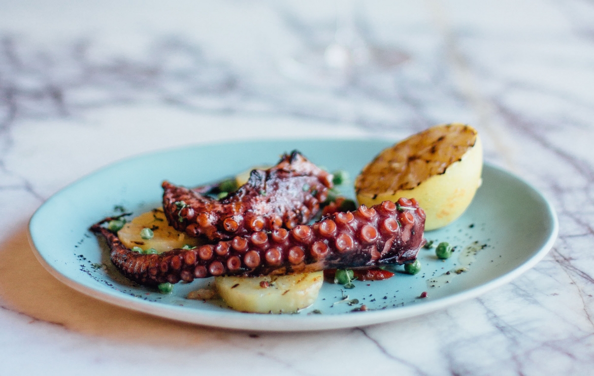 Octopus Braised in Wine