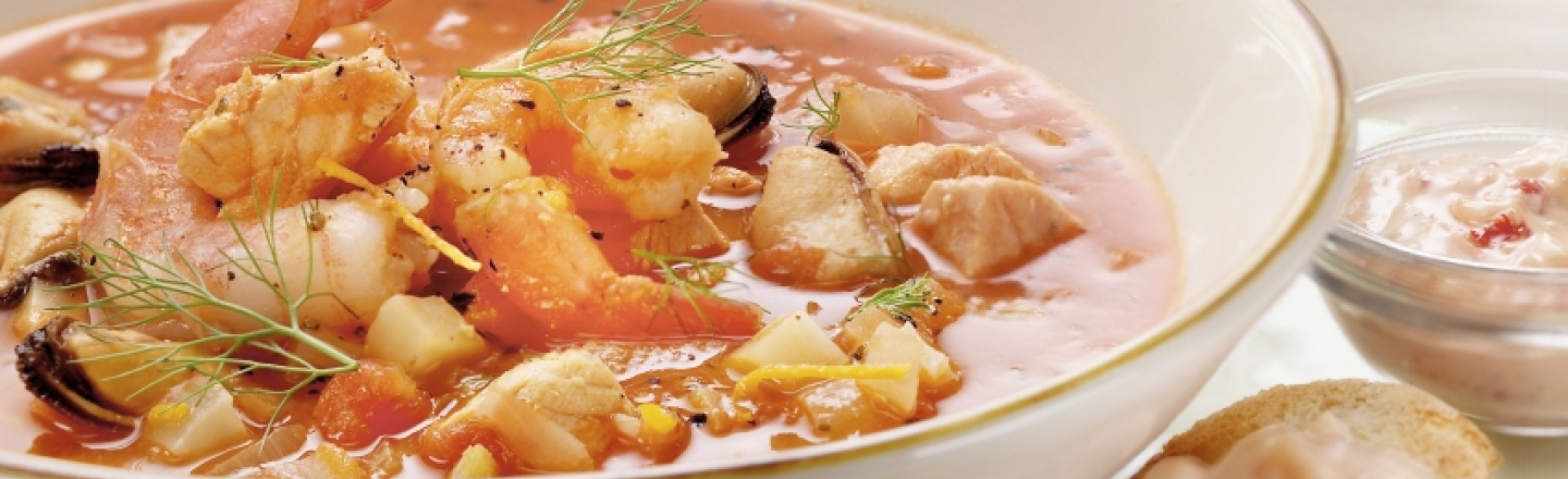 Gardiosupa seafood soup