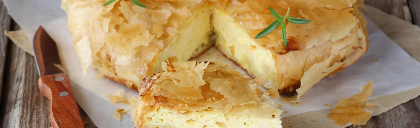Сырный пирог Тиропита