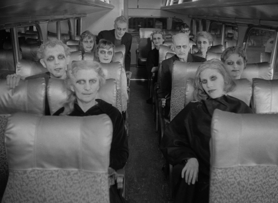 Screenshot from the movie “Carnival of Souls” (1962)
