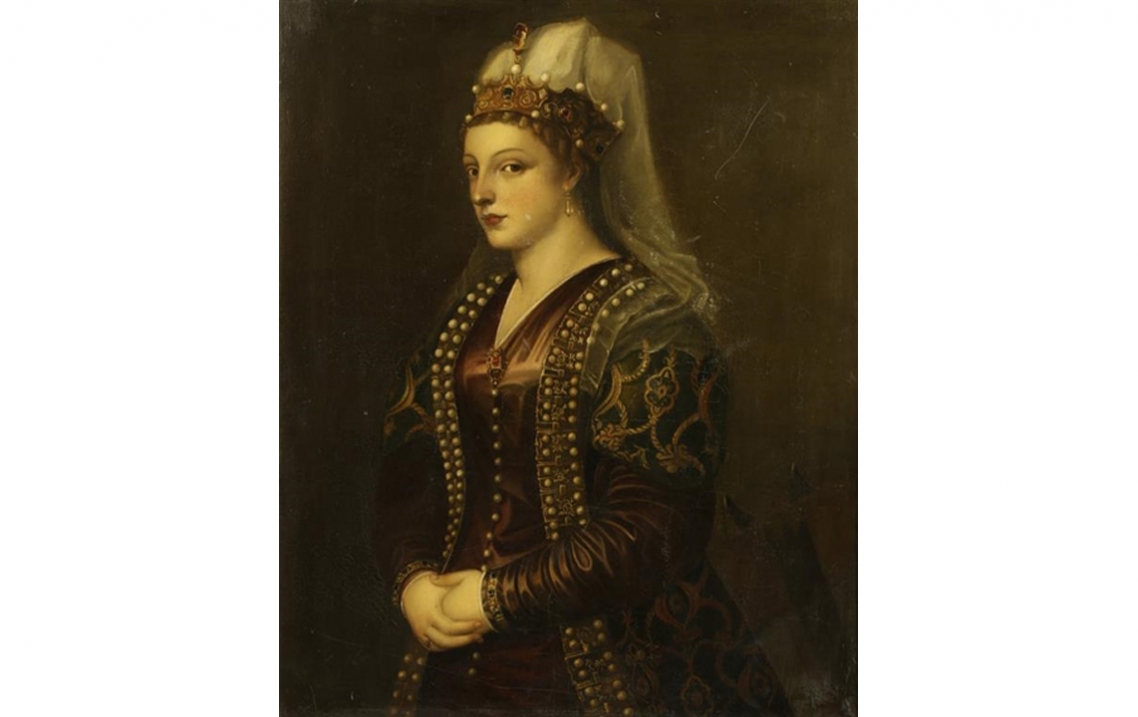Катерина Корнаро, портрет Тициана