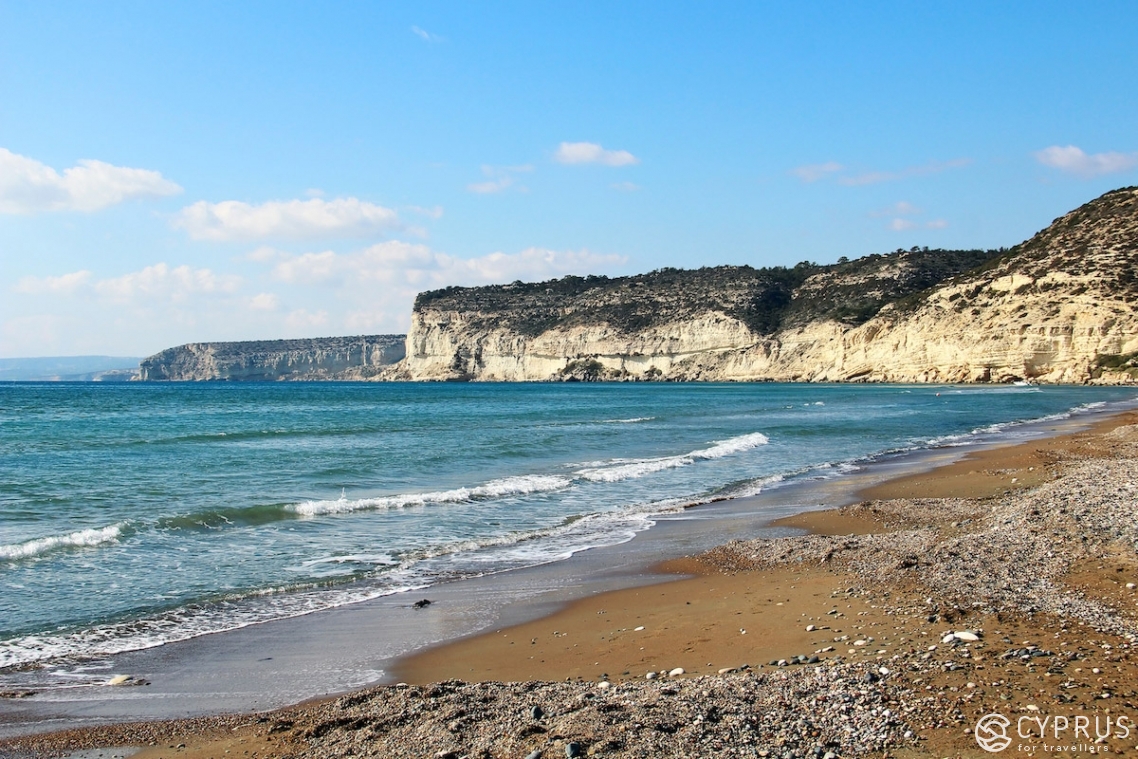 Пляж Курион, Лимассол, Кипр