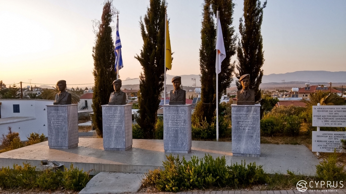 Мемориал в деревне Маммари, Кипр