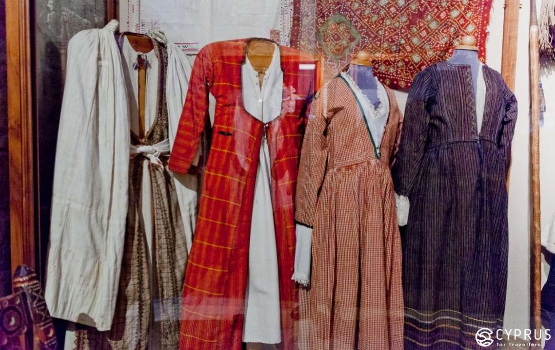 Women's traditional folk costume in Cyprus